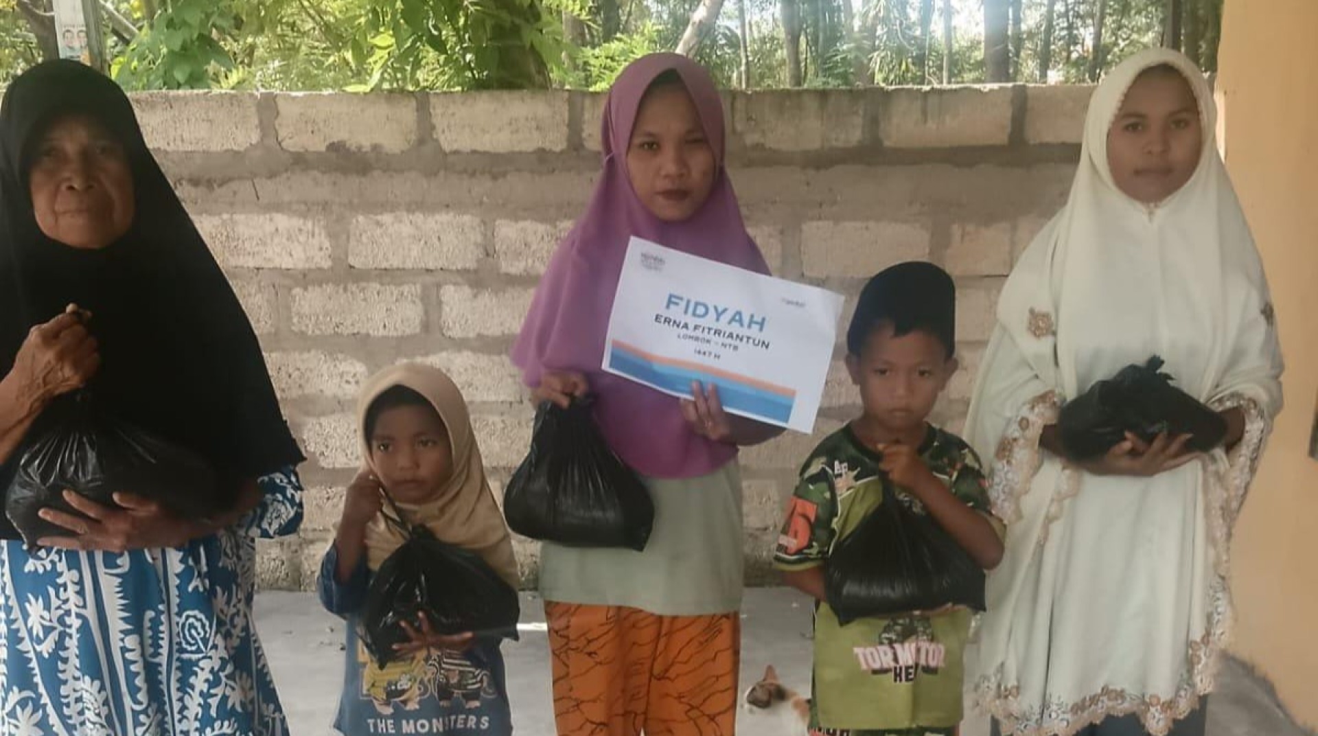 DT Peduli NTB Salurkan Fidyah Bagi Penyintas Gempa NTT