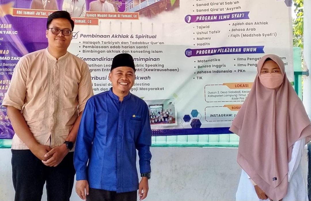 DT Peduli Metro Bangun Sinergi Dakwah dengan Yayasan Salamul Qur’an di Lampung Timur 
