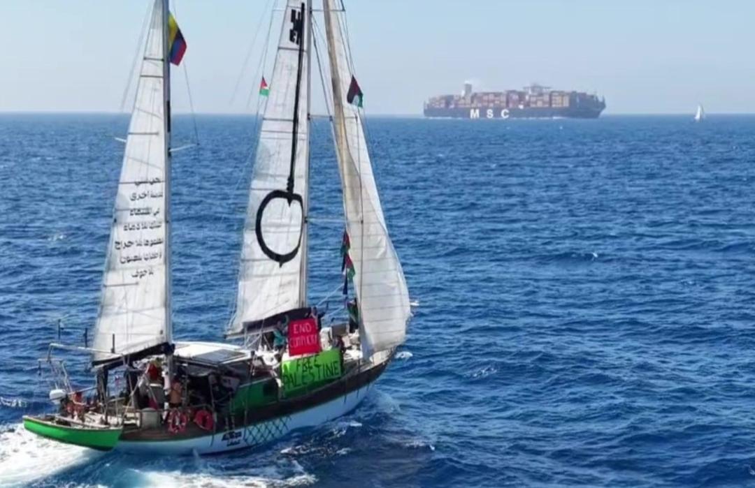 Masuki Laut Mediterania, Armada GSF 2.0 Sempat Hadang Kapal Kargo Berisi Senjata 