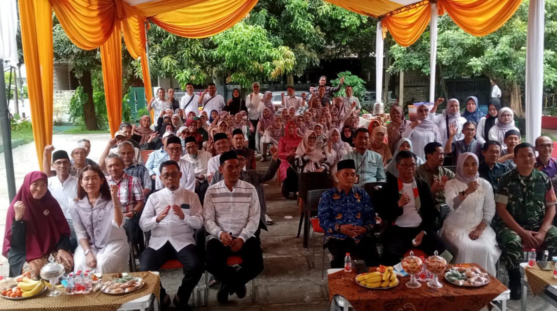 Jalin Hubungan Baik, DT Peduli Bogor Hadiri Halalbihalal Kelurahan Kedung Waringin 