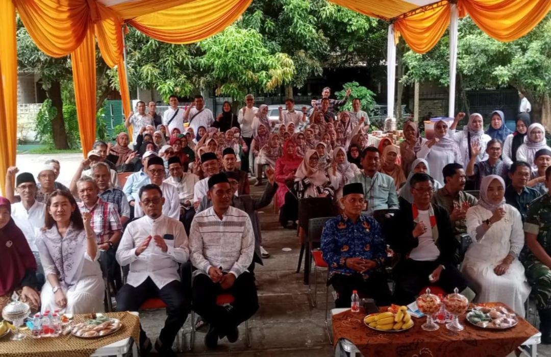 Jalin Hubungan Baik, DT Peduli Bogor Hadiri Halalbihalal Kelurahan Kedung Waringin 