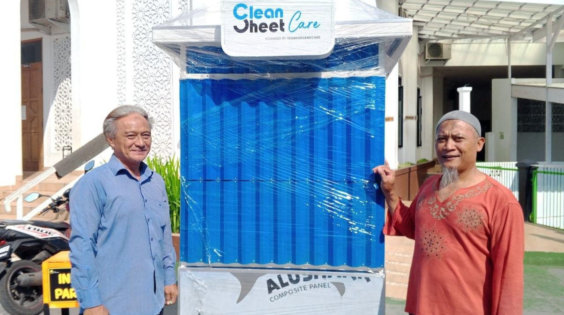 DT Peduli Bogor Bersama CleanSheet Dorong Kemandirian Marbot Masjid Melalui Program Gerobak Barokah 