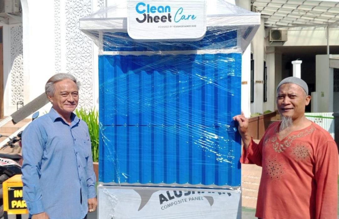 DT Peduli Bogor Bersama CleanSheet Dorong Kemandirian Marbot Masjid Melalui Program Gerobak Barokah 