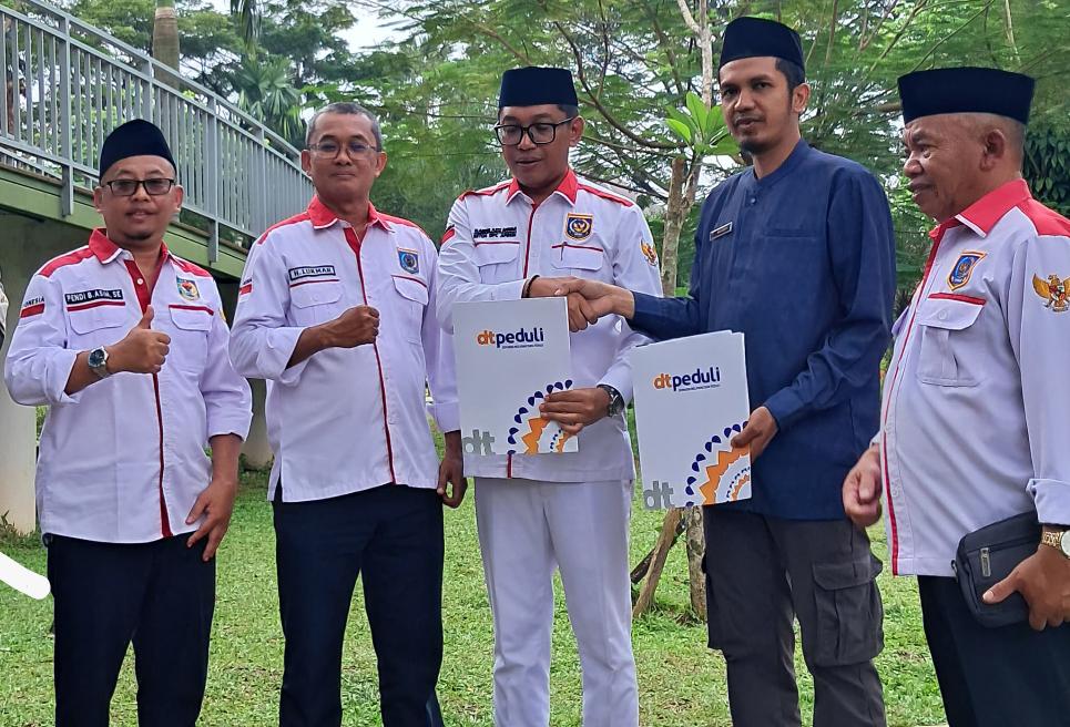 APDESI Kabupaten Bogor Salurkan Donasi 500 Juta Rupiah ke DT Peduli Bogor untuk Bantu Recovery Aceh 