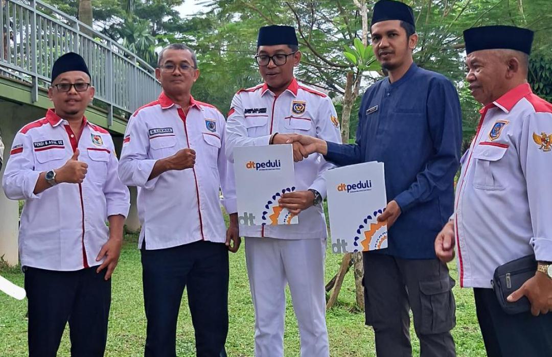 APDESI Kabupaten Bogor Salurkan Donasi 500 Juta Rupiah ke DT Peduli Bogor untuk Bantu Recovery Aceh 