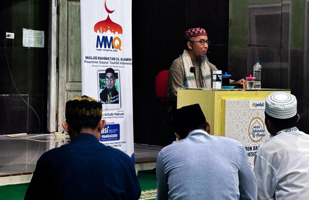 Belajar Menjadi Kaya dan Bertakwa Melalui Strategi "Think Dinar" di Kajian Bulanan DT Peduli Lampung 