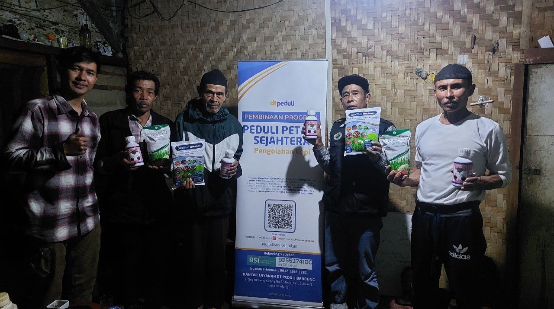DT Peduli Bandung Laksanakan Pembinaan dan Pendampingan Petani Kopi di Wilayah Kecamatan Gambung
