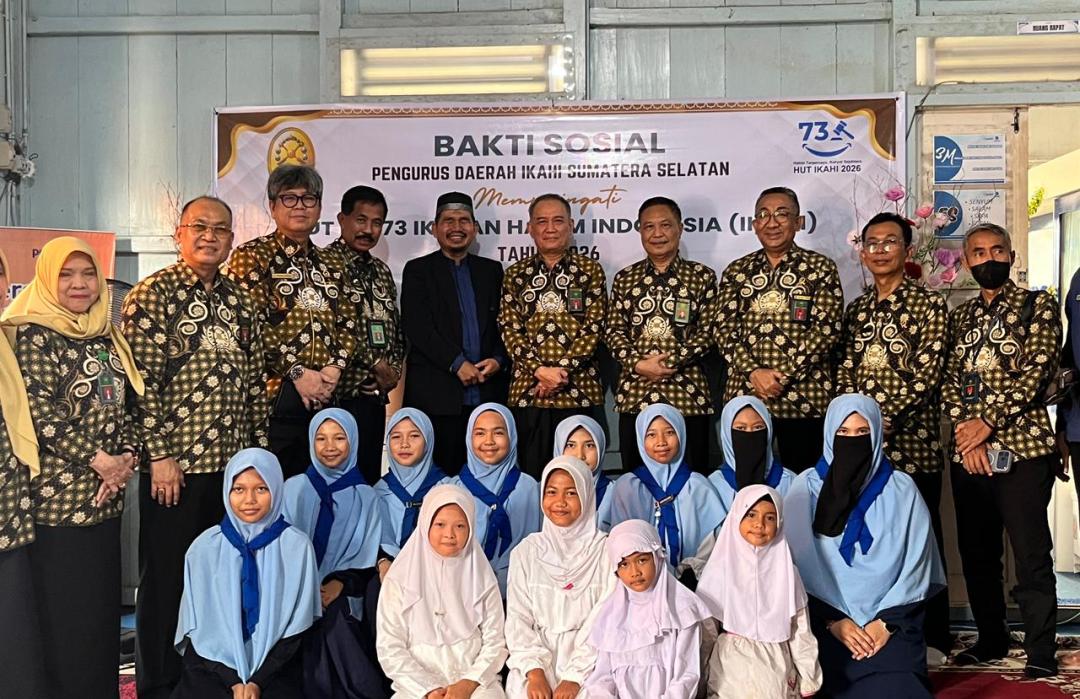 Pengurus Daerah IKAHI Sumatera Selatan Gelar Bakti Sosial di Kantor DT Peduli Sumsel
