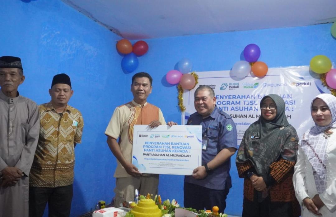 PT. PELINDO Bersama DT Peduli Sulsel Resmikan Wajah Baru Panti Al Mujaadilah dan Panti Kasih Sayang 