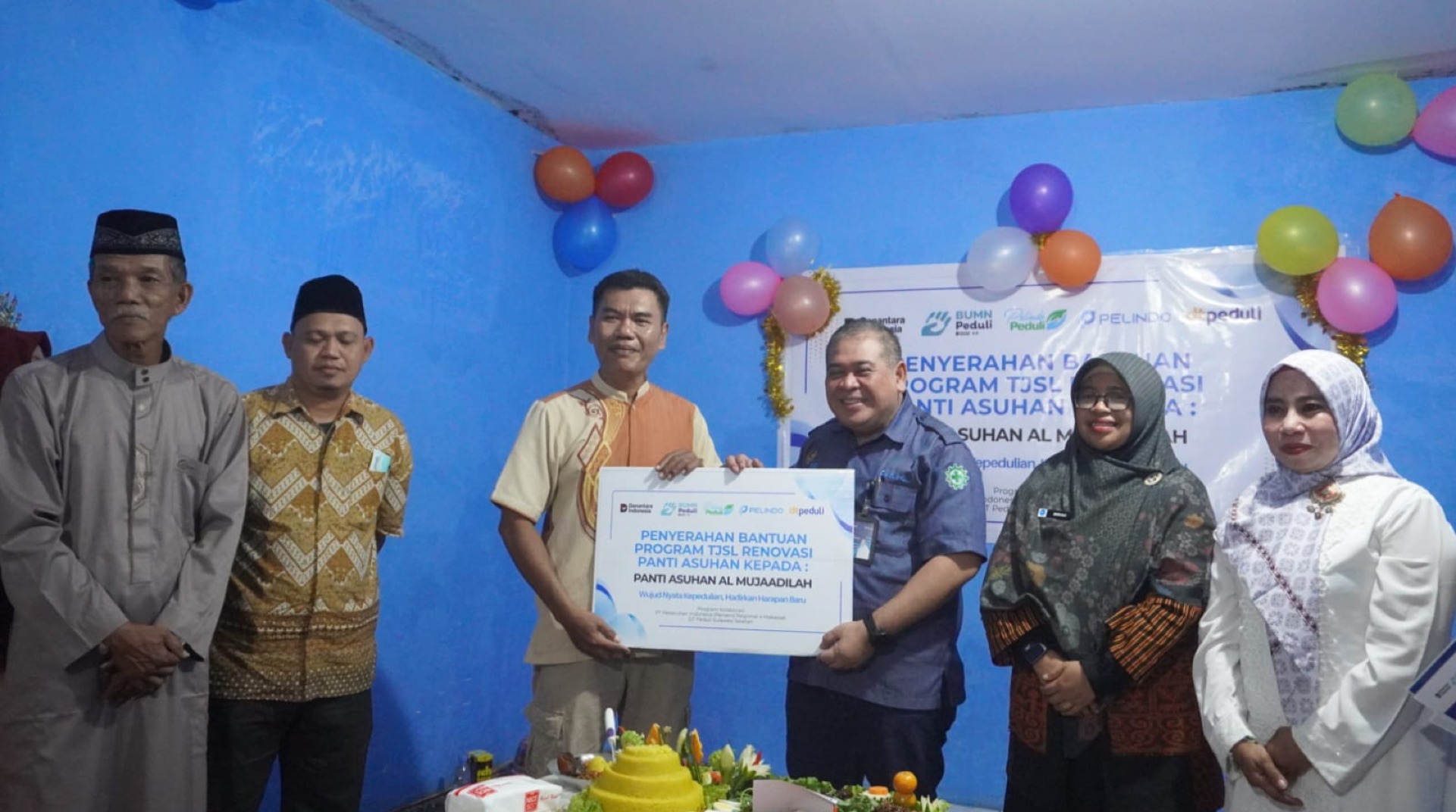 PT. PELINDO Bersama DT Peduli Sulsel Resmikan Wajah Baru Panti Al Mujaadilah dan Panti Kasih Sayang 