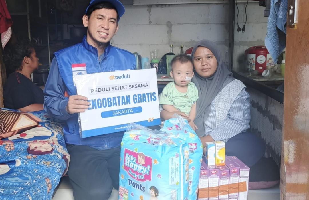 Warga Daerah Meruya Bersyukur Hadirnya Program Peduli Sehat Sesama dari DT Peduli Jakarta 