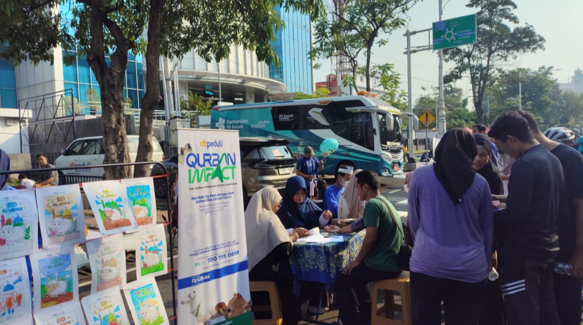 DT Peduli Jateng Gelar Qurban Impact Campaign di CFD Simpang Lima 