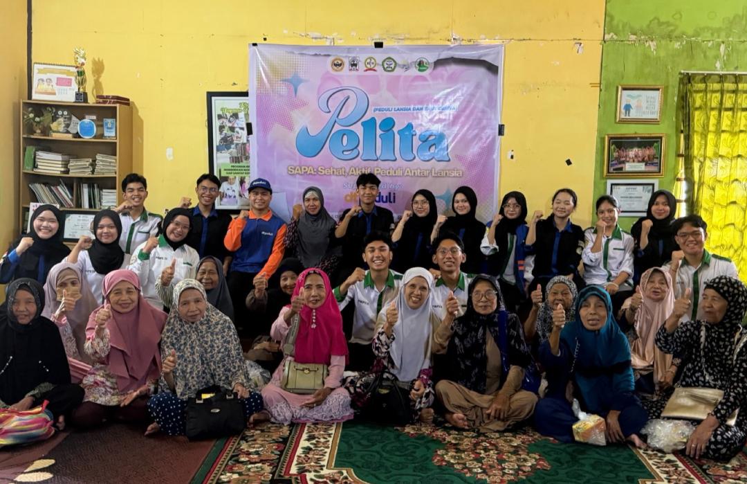 Sinergi Kebaikan, Mahasiswa Kedokteran ULM dan DT Peduli Kalsel Gelar Program Pelita di Yayasan Uma Kandung