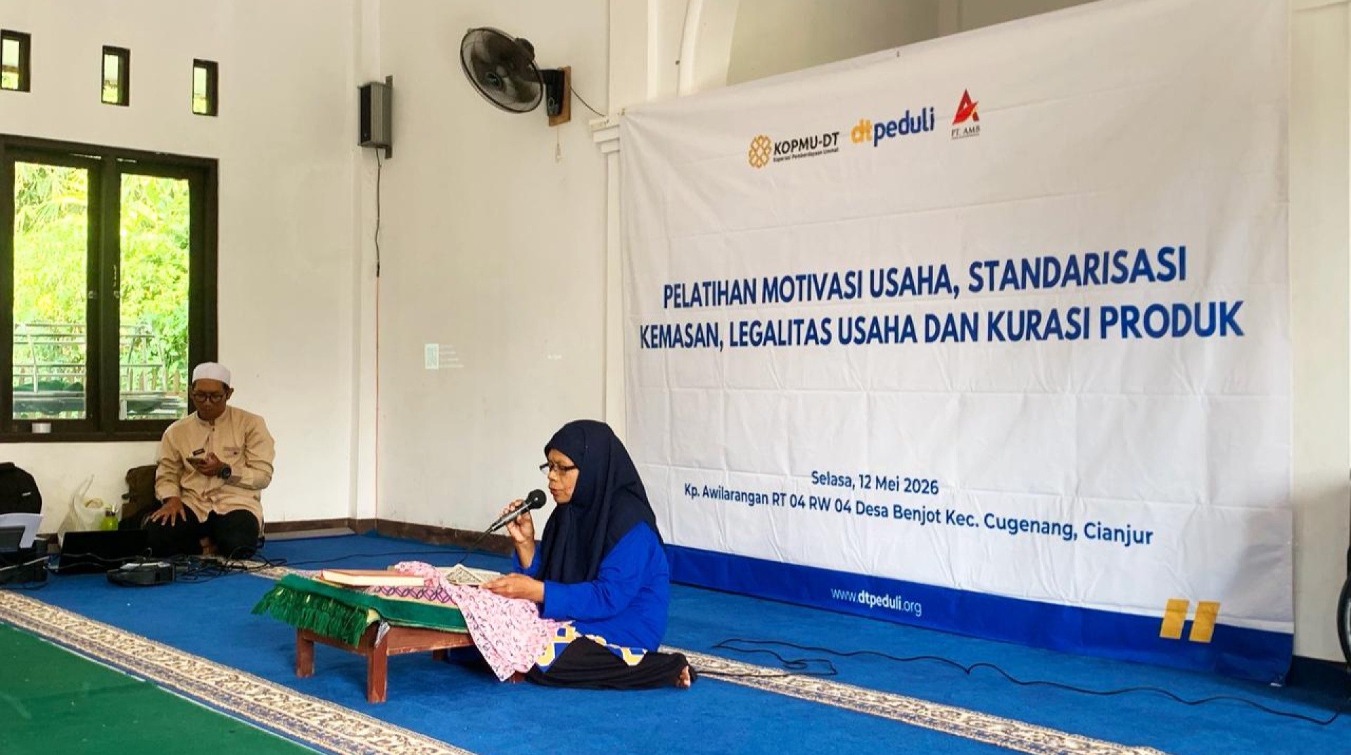   DT Peduli Cianjur Perkuat Kapasitas UMKM melalui Pelatihan Motivasi Usaha, Standardisasi Kemasan, dan Legalitas Produk