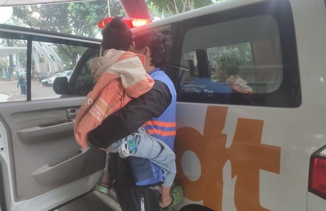 Langkah Peduli untuk Salwu, DT Peduli Cianjur Dampingi Perjalanan Pengobatan ke Jakarta 