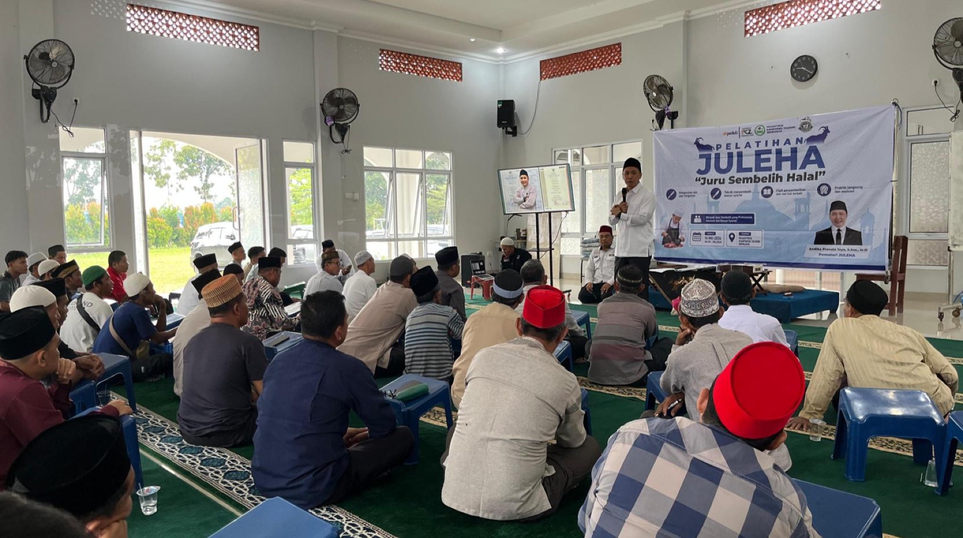 DT Peduli Sumsel Dukung Pelatihan Juru Sembelih Halal untuk Tingkatkan Kualitas Penyembelihan Kurban