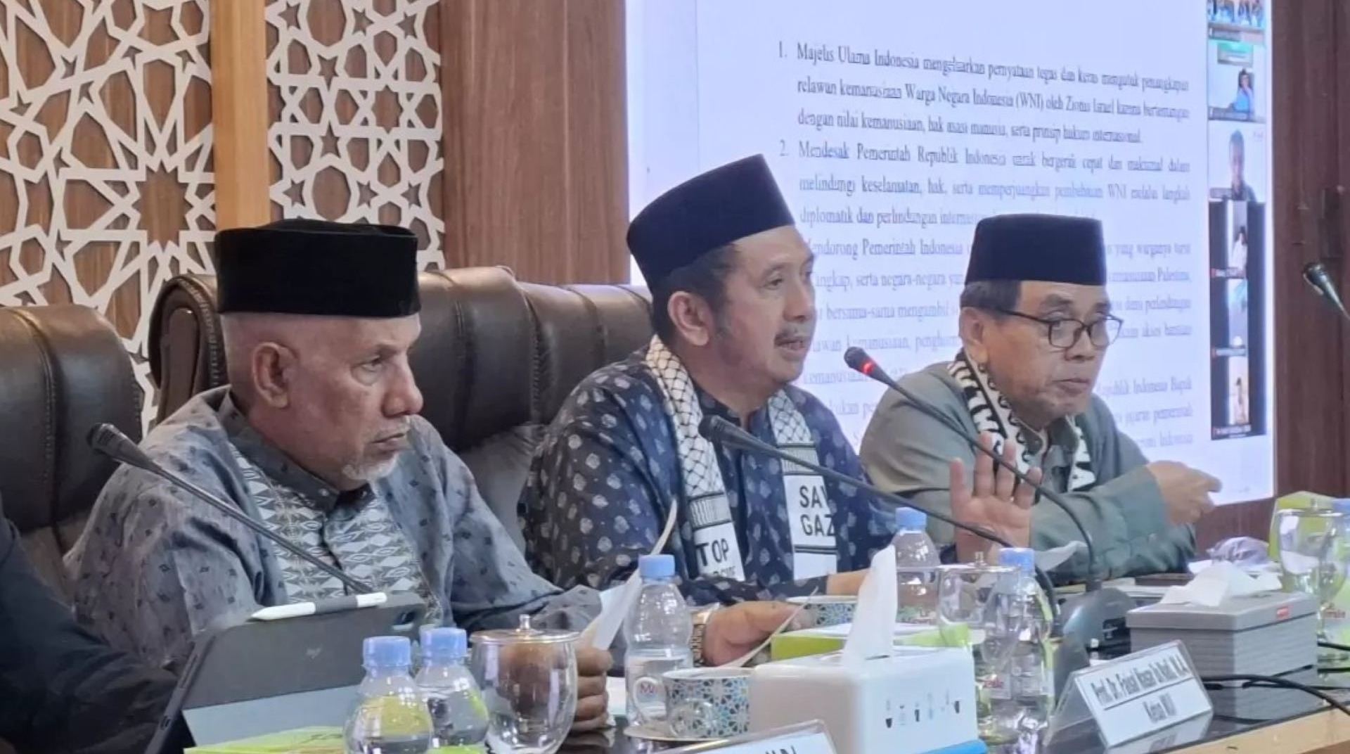 Sikapi Penahanan 9 WNI Aktivis GSF 2.0, MUI Rilis 6 Poin Taujihat 