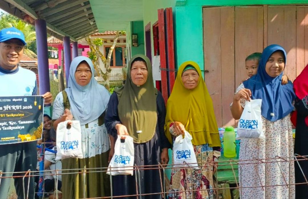 BI Kantor Perwakilan Tasikmalaya Sinergi dengan DT Peduli Tasikmalaya Salurkan Qurban di Tiga Titik Wilayah 