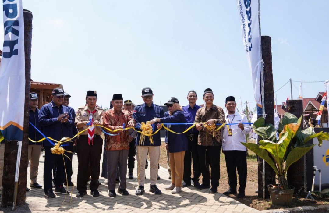 Kampung Haji BPKH Sukabumi Diresmikan, Para Penyintas Kini Bisa Hidup Tenang 