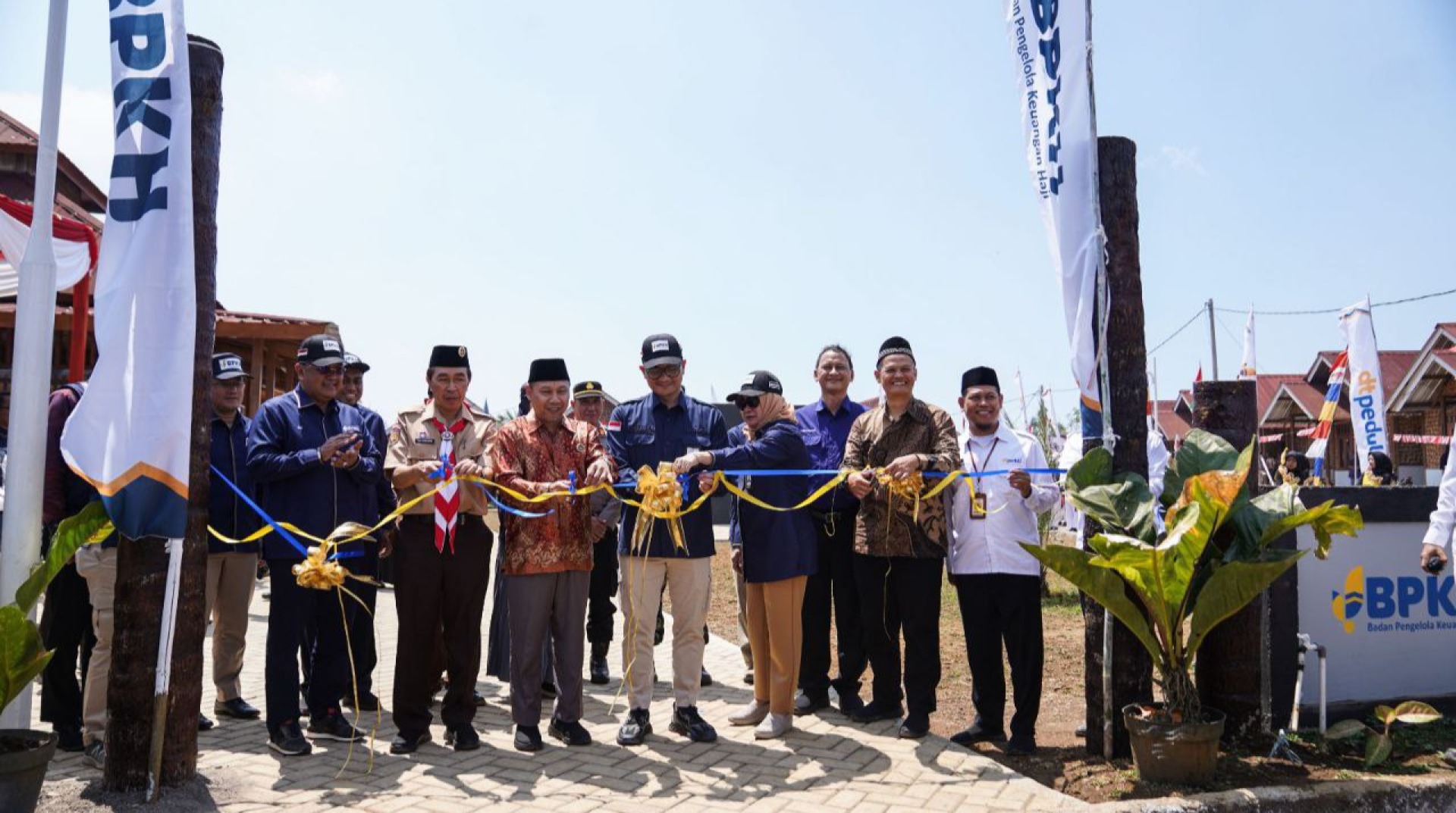 Kampung Haji BPKH Sukabumi Diresmikan, Para Penyintas Kini Bisa Hidup Tenang 