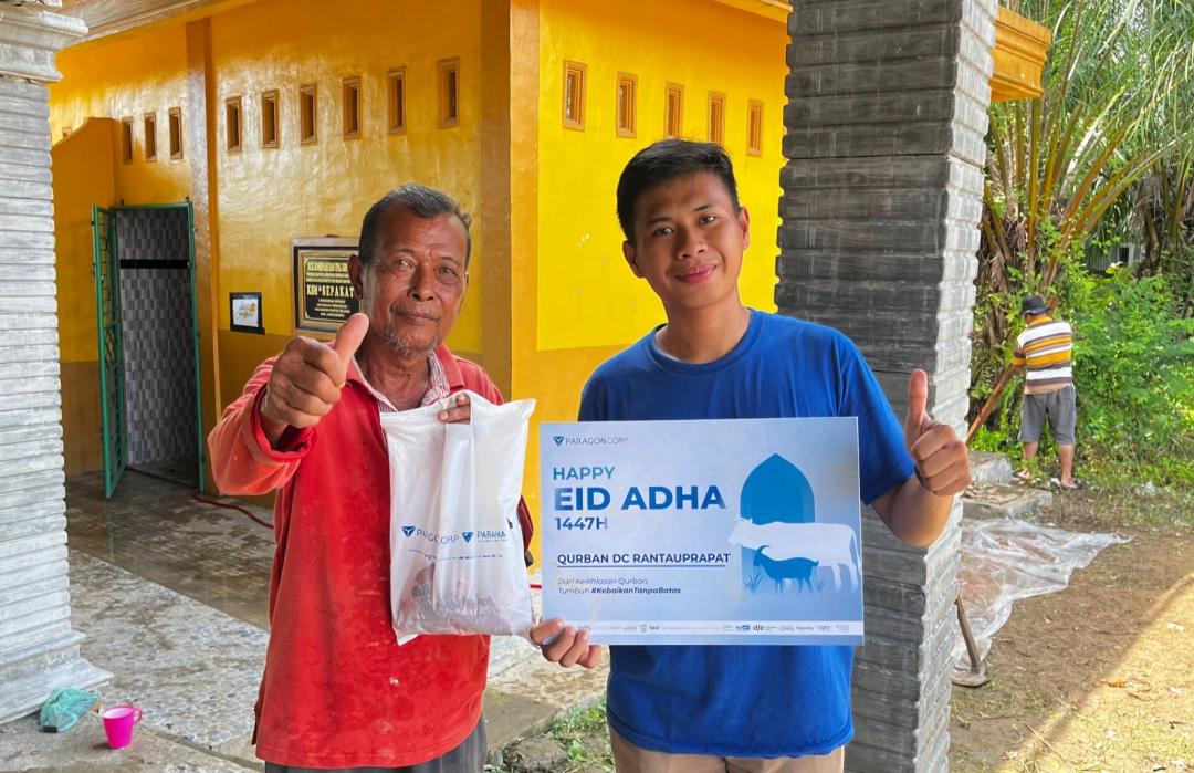 PT. Paragon dan DT Peduli Sumut  Hadirkan Kebahagiaan Qurban untuk Masyarakat Medan dan Rantauprapat   