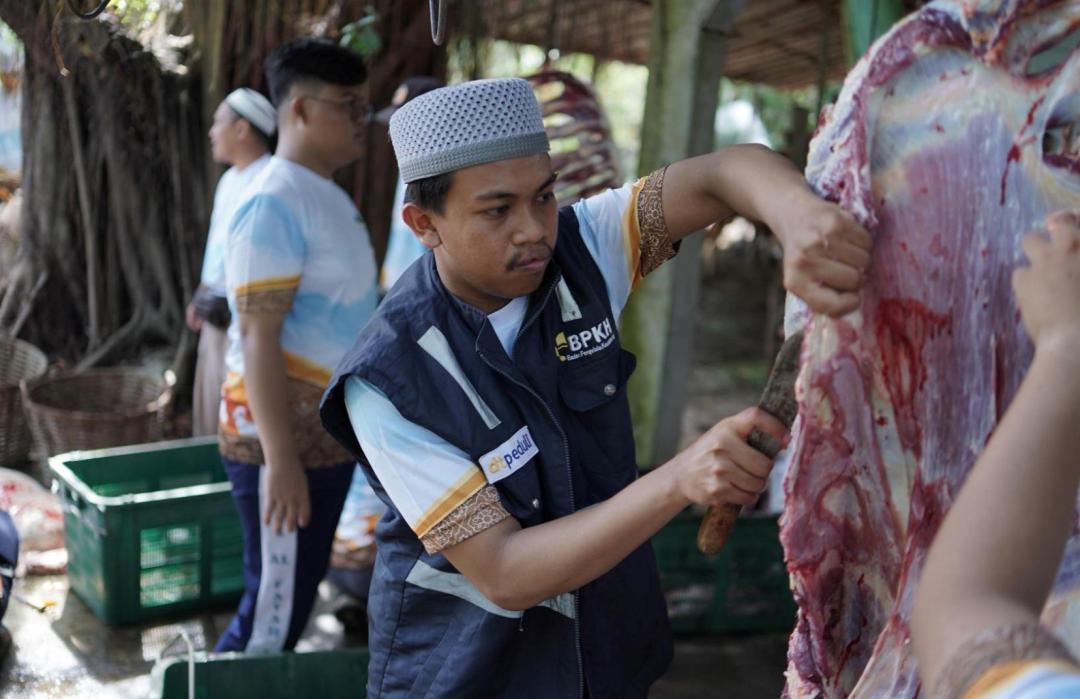 Menebar Maslahat, BPKH Salurkan 1300 Hewan Qurban, 125 di antaranya bersama DT Peduli  