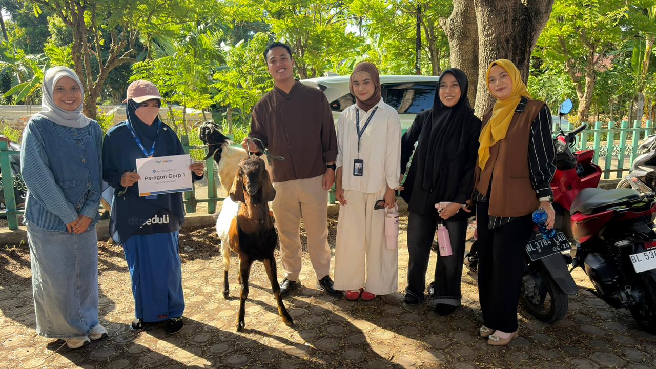 PT. Paragon DC Aceh Sinergi dengan DT Peduli Aceh dalam Program Qurban untuk Masyarakat Pasie Lamgarot
