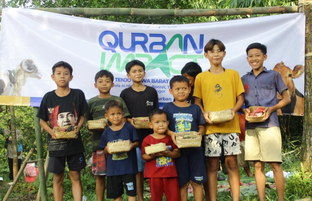 DT Peduli Jakarta Sukses Gelar Qurban Impact di Kampung Bonret, Kabupaten Bogor 