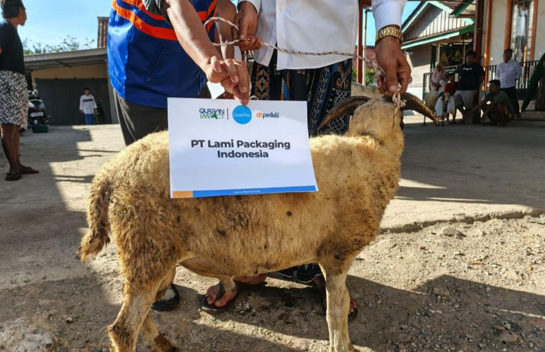 DT Peduli Tangerang Selatan Sinergi dengan PT. Lami Packaging Indonesia dalam Program Qurban Impact 2026
