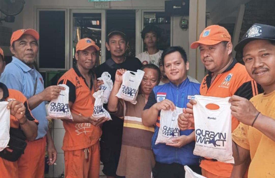 DT Peduli Jakarta Salurkan Qurban di Kelurahan Petogogan, Warga Menyambut dengan Antusias 