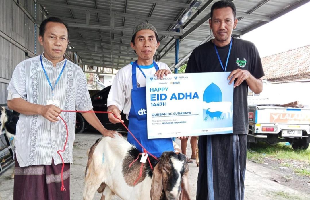PT. Paragon DC Surabaya Sinergi dengan DT Peduli Jatim Tebar Manfaat Melalui Program Qurban Impact