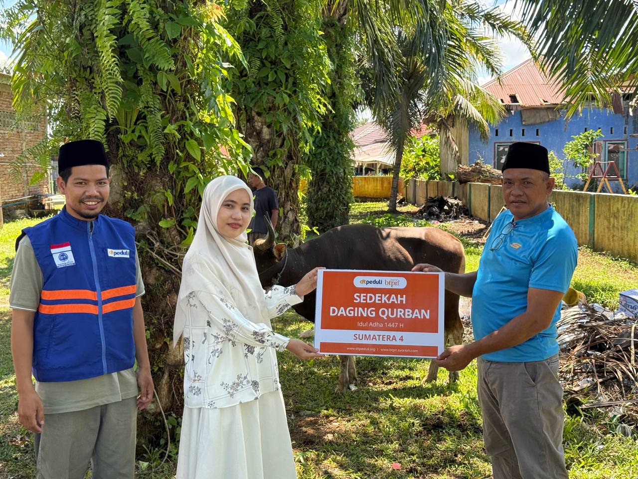 BTPN Syariah Sinergi dengan DT Peduli Sumbar Hadirkan Kebahagiaan Qurban Hingga ke Kabupaten Mukomuko 