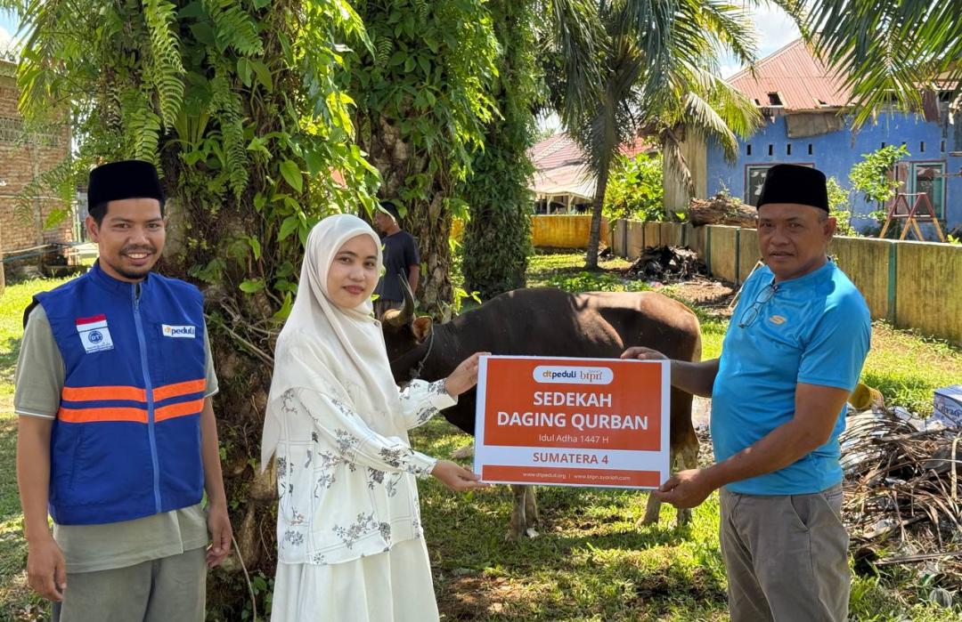 BTPN Syariah Sinergi dengan DT Peduli Sumbar Hadirkan Kebahagiaan Qurban Hingga ke Kabupaten Mukomuko 