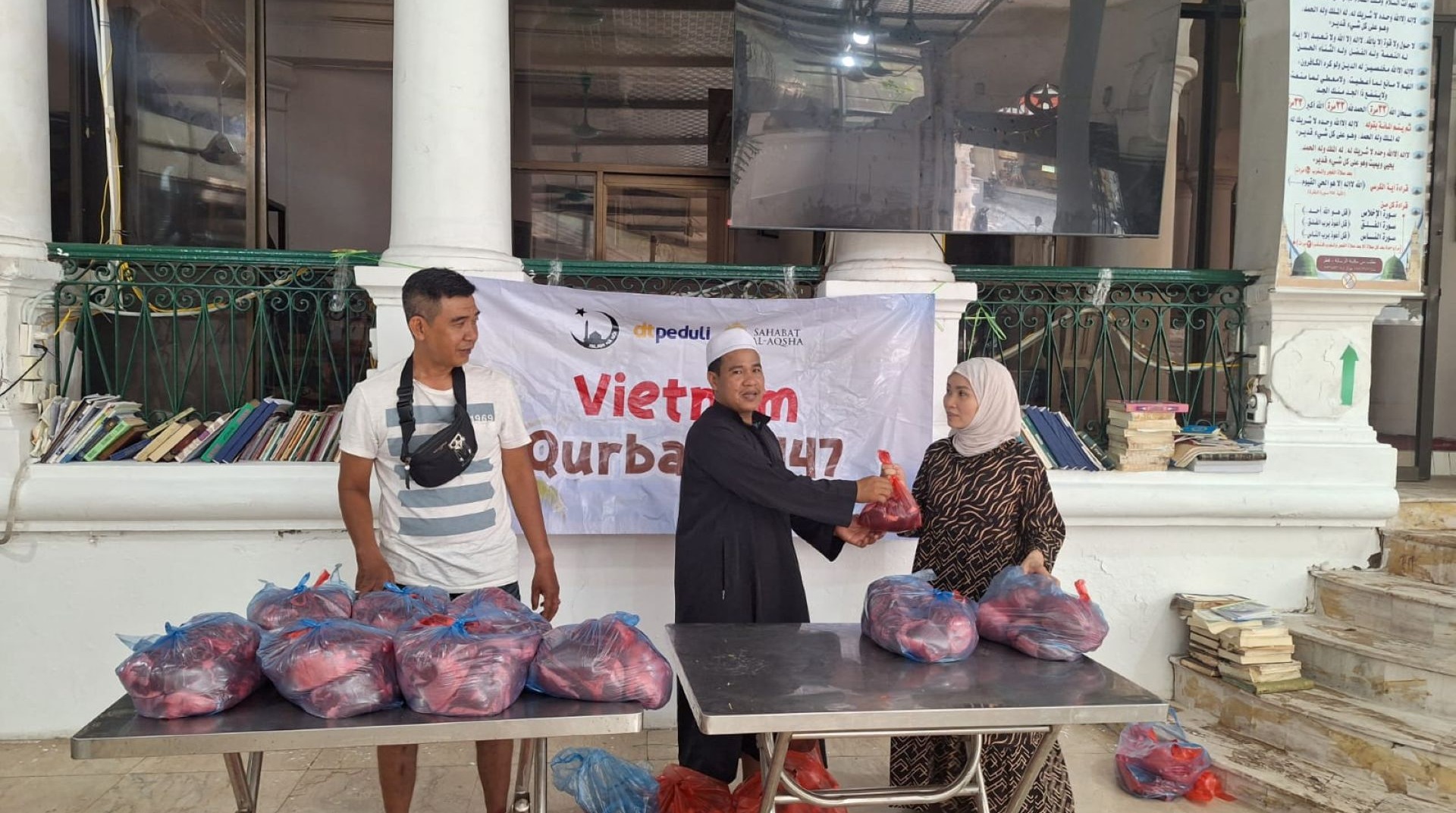 Kisah Muslim Vietnam dan Berkah Qurban dari Indonesia 
