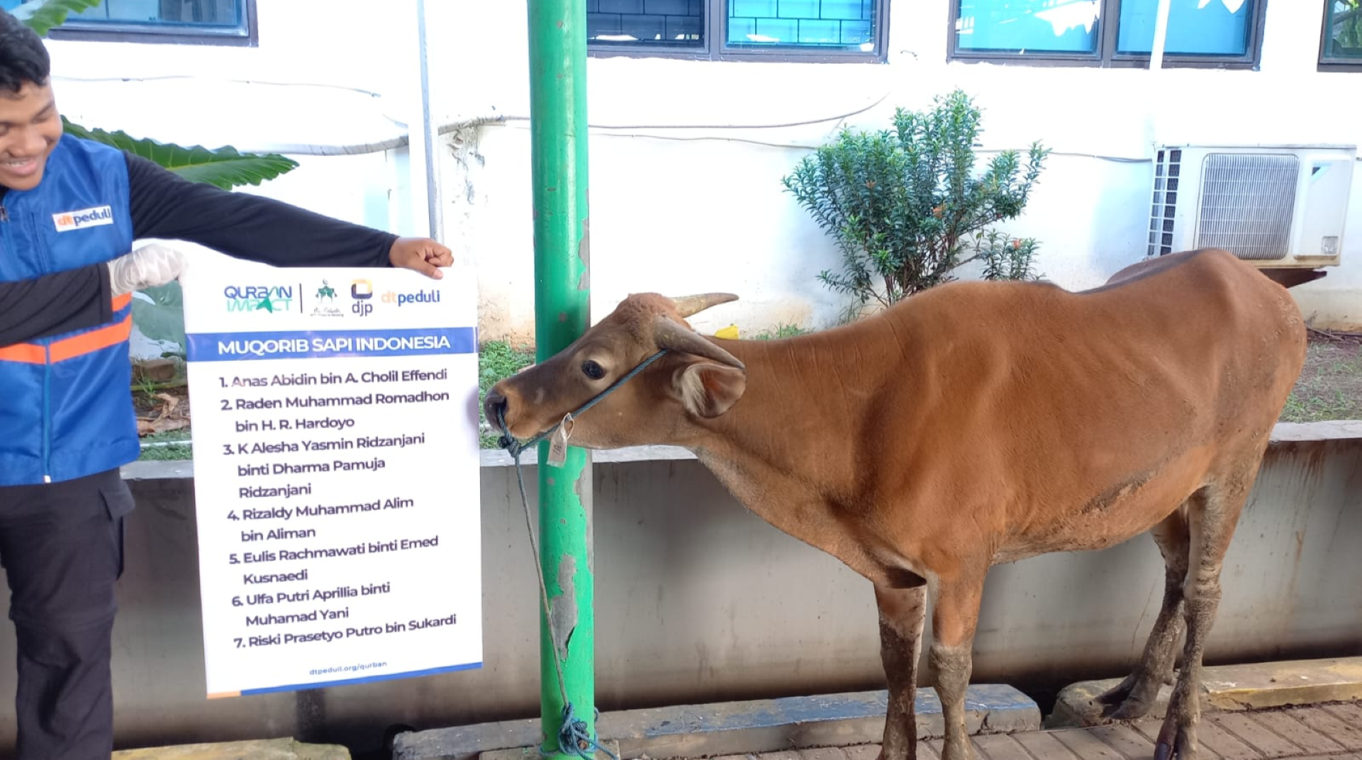 DT Peduli Tangerang Selatan dan Kantor Pelayanan Pajak Pratama Serpong Sukseskan Program Qurban Impact 2026