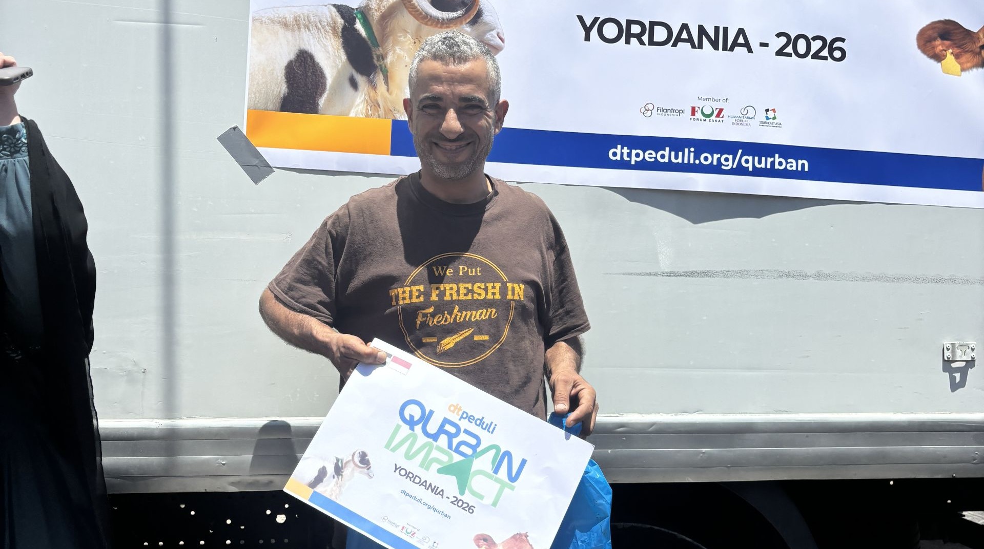 Senyum Lebaran Qurban Pengungsi Palestina di Yordania 