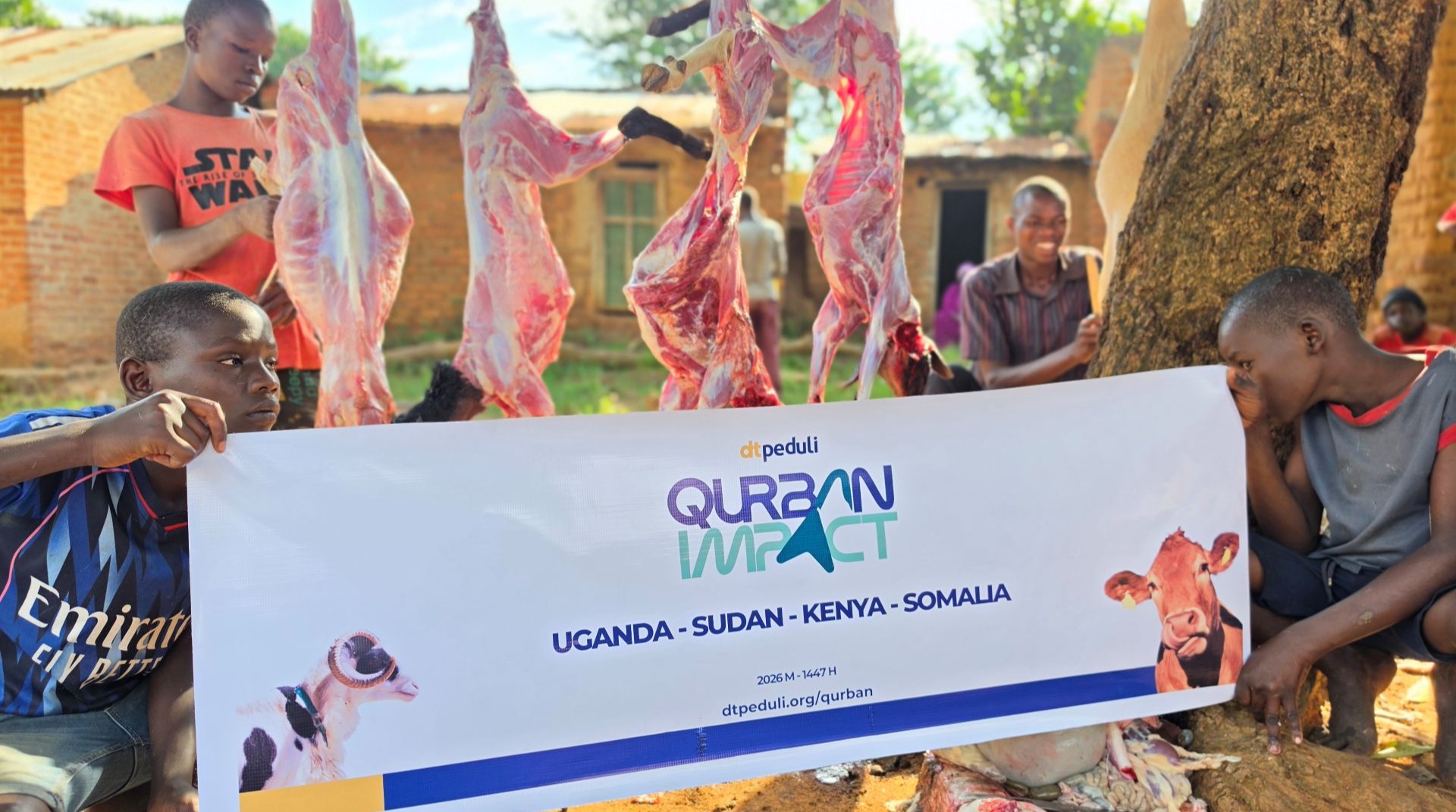 Cerita Kebahagiaan Qurban dari Uganda 