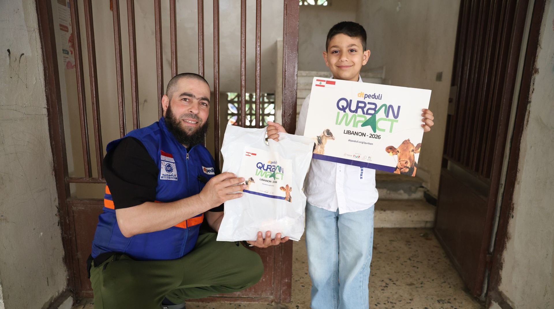 DT Peduli Salurkan Qurban di Lebanon, Beri Dampak bagi Pengungsi Palestina