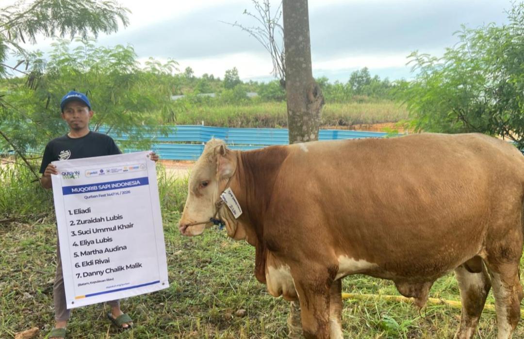 DT Peduli Kepri Gelar Puncak Qurban Impact 2026 di Pesantren DT Batam, Warga Sekitar Bahagia