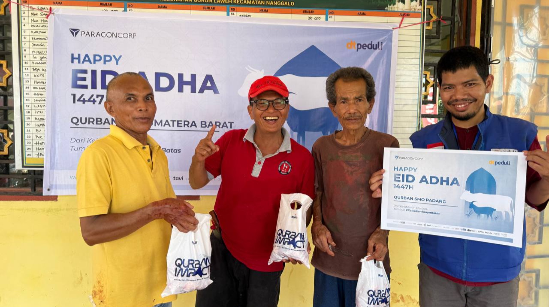 DT Peduli Sumbar Gelar Program Qurban Impact di Gurun Laweh, Warga Menyambut dengan Gembira 