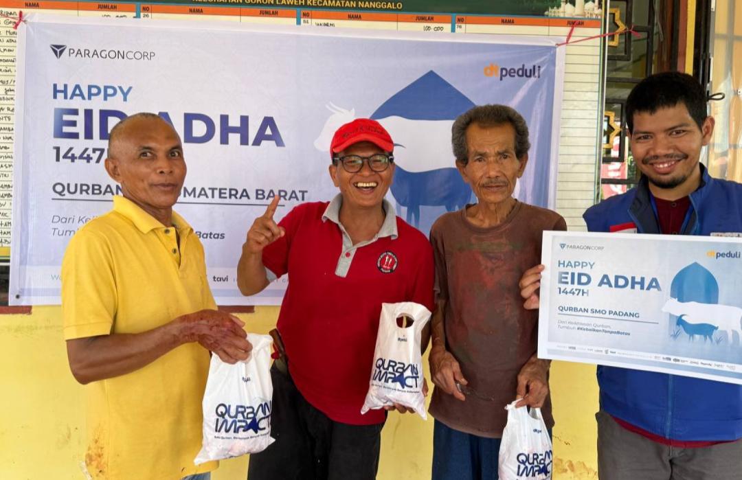 DT Peduli Sumbar Gelar Program Qurban Impact di Gurun Laweh, Warga Menyambut dengan Gembira 