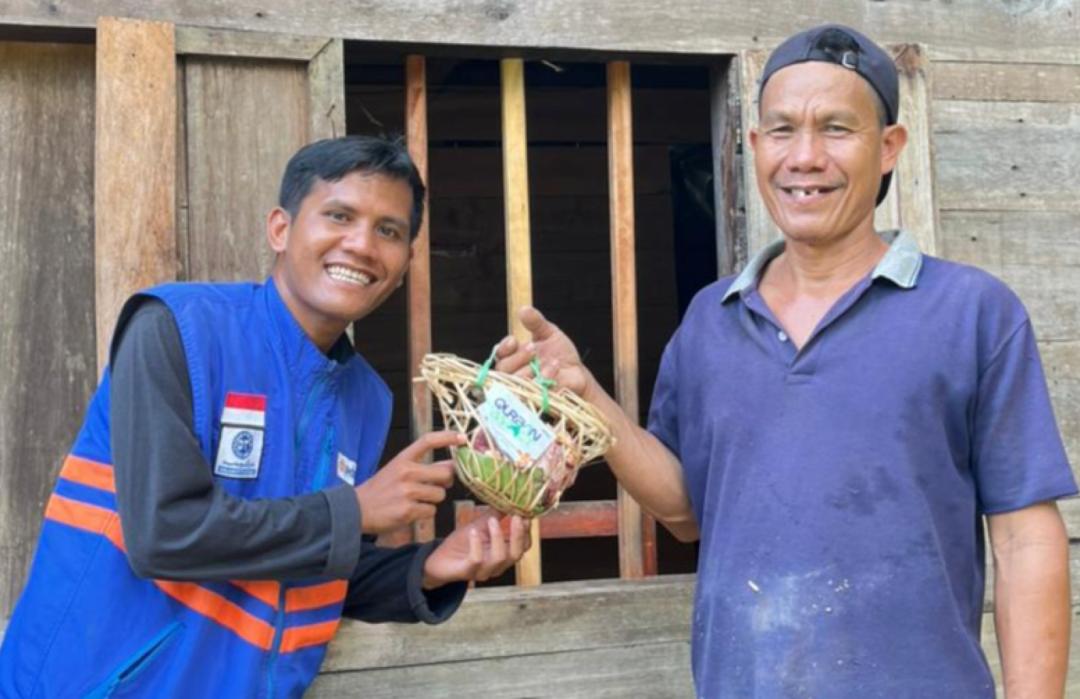 DT Peduli Lubuklinggau Gelar Qurban Impact di Kampung Muara Cabang, Warga Menyambut Penuh Syukur  