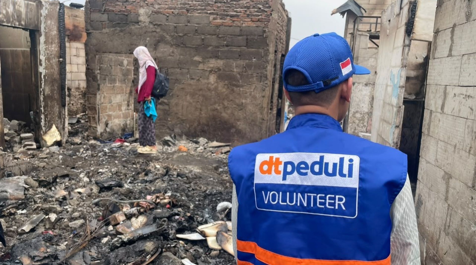DT Peduli Jakarta Lakukan Asesmen di Lokasi Kebakaran Kemayoran, Fokus Perbaiki Mushala Al-Fajri