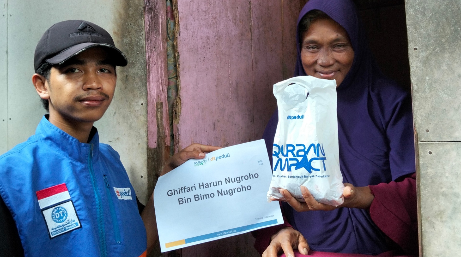  Tebar Manfaat di Hari Iduladha, DT Peduli Garut Salurkan Qurban Impact Hingga ke Kampung Cintalaksana