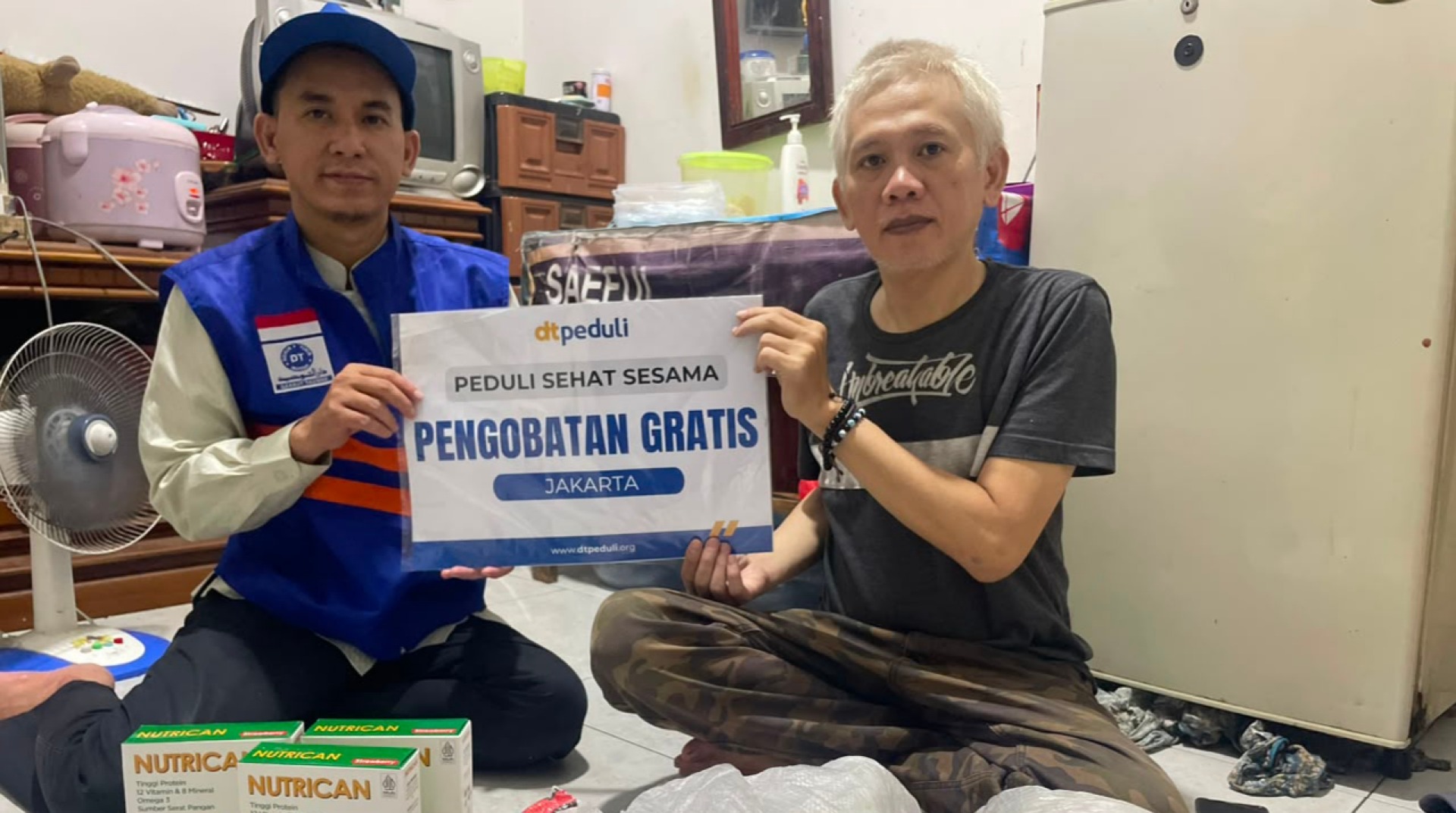 DT Peduli Jakarta Salurkan Bantuan Pengobatan Gratis untuk Budi Ertanto Ikhtiar Sembuh dari Kanker 