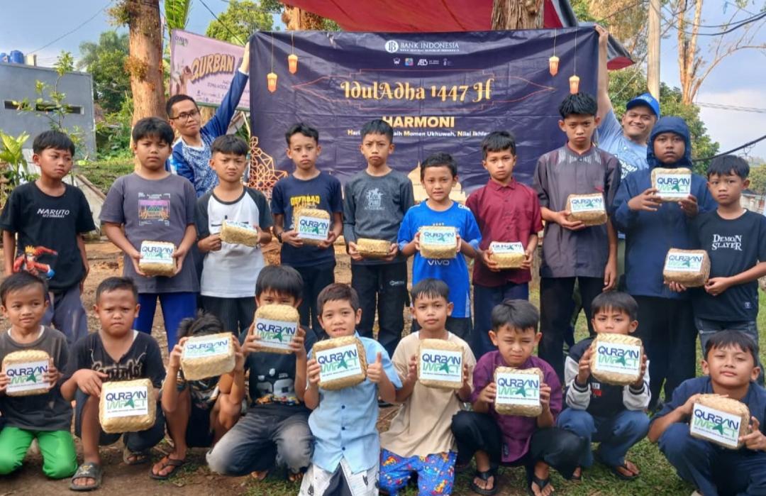 DT Peduli Bandung dan Bank Indonesia Sukses Gelar Qurban Impact 2026 di Tiga Kecamatan 