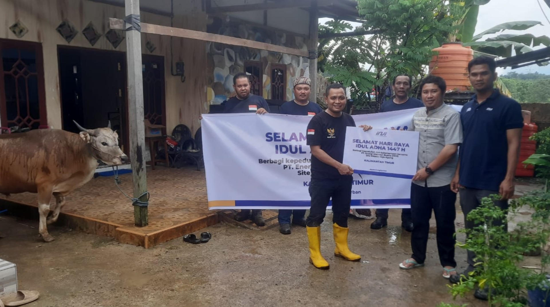PT Energi Makmur Buana (INVI) Kaltim dan DT Peduli Kalsel Hadirkan Manfaat Qurban bagi Karyawan dan Masyarakat