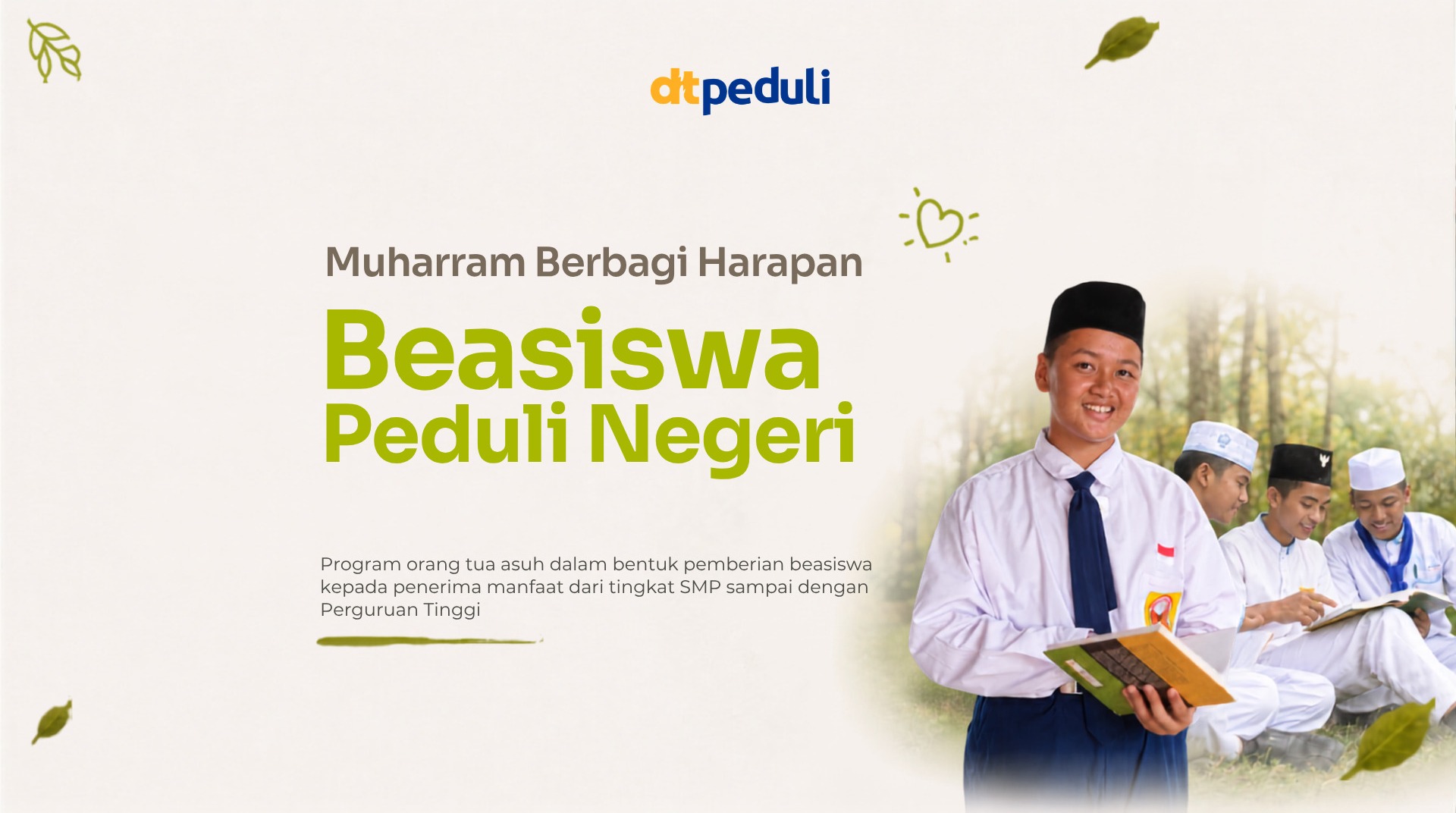 Beasiswa Peduli Negeri: Setiap Anak Berhak Belajar, Setiap Mimpi Harus Dikejar