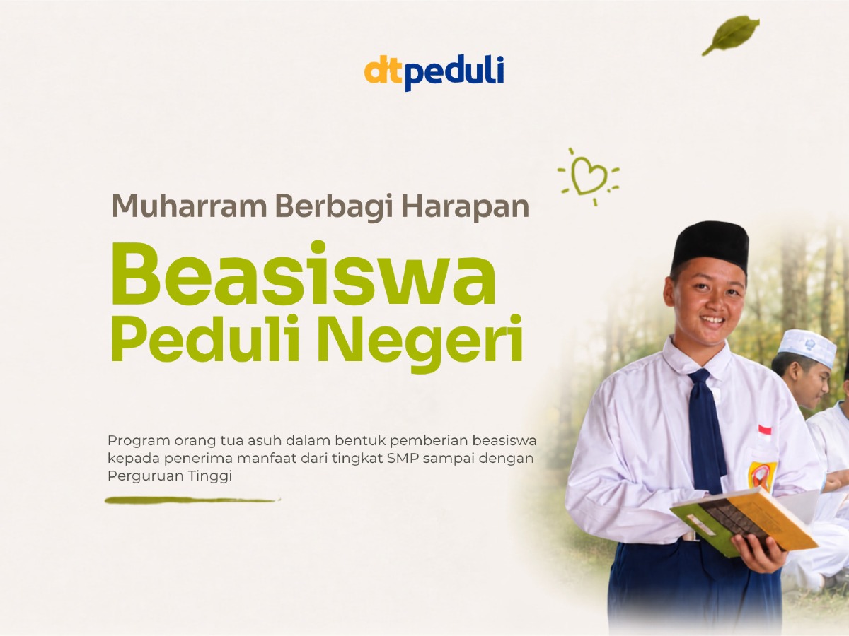 Beasiswa Peduli Negeri: Setiap Anak Berhak Belajar, Setiap Mimpi Harus Dikejar