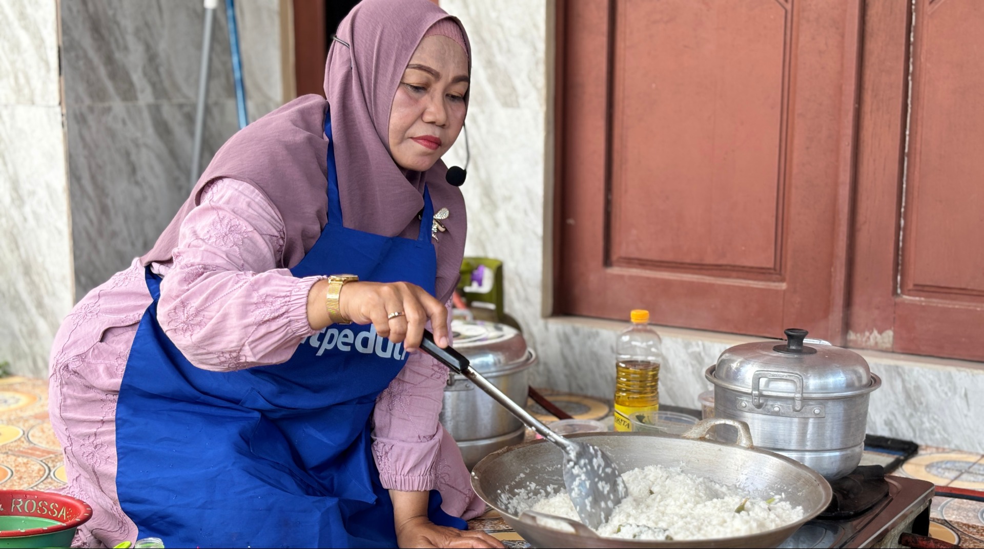 DT Peduli Kalsel Sukses Gelar Pelatihan Memasak Nasi Uduk di Barito Kuala 